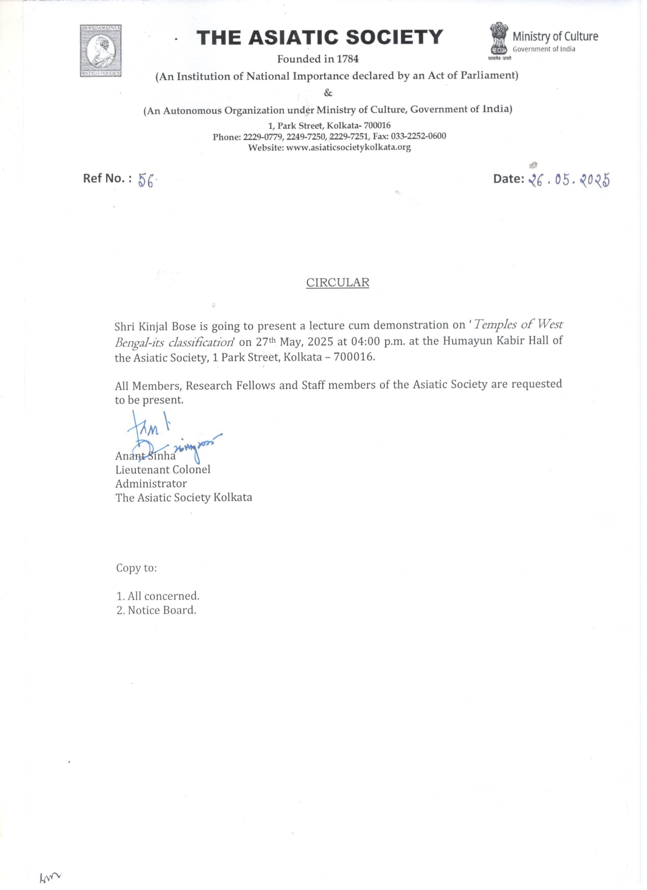 Programme on 27.05.2025